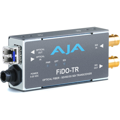 AJA Single Channel Optical Fiber to 3G-SDI with Dual 3G-SDI outputs