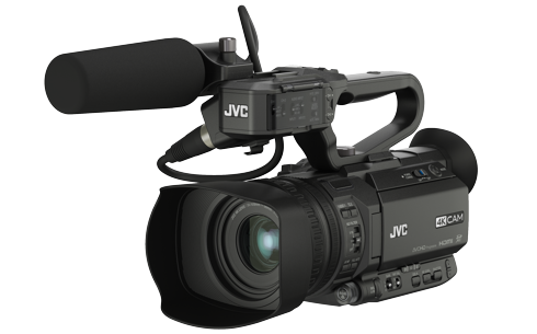 JVC GY-HM250ESB Compact Sports Production Camcorder