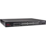 Marshall VS-SW-100 24 port 10/100/1000Mbps PSE with 2 port Gigabit SFP Switch