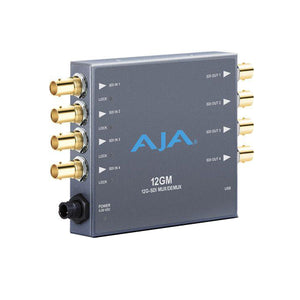AJA 12 GM  12G/6G/3G/1.5G HD/SD SDI Muxer and Demuxer