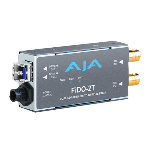 AJA-FiDO-2T-X Dual Channel 3G-SDI to LC Fiber (CWDM)