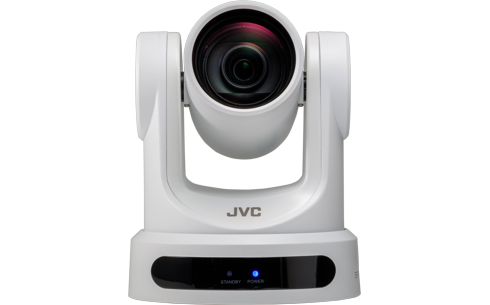 JVC KY-PZ200WE Robotic HD PTZ IP production camera with SRT (white)