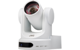 JVC KY-PZ400NWE Robotic 4K PTZ IP production camera with NDI|HX and SRT (white)