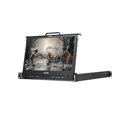 Konvision KFM-1753W Pull-out 1RU Rackmount LCD monitor