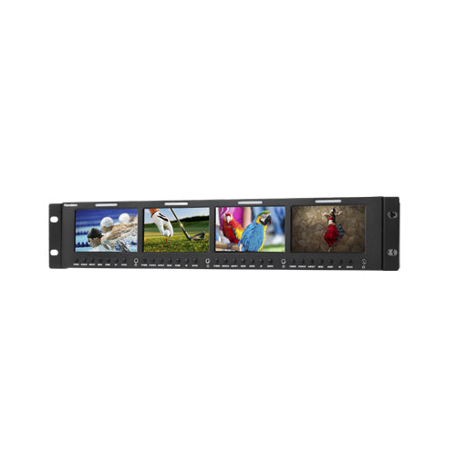 Konvision KRM-404A 2RU 4.2 inch x4 screens Rackmount Monitor