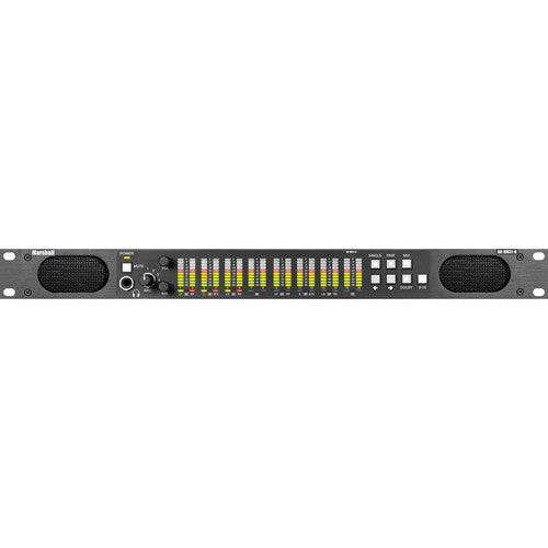 Marshall AR-DM-31B 16-Channel Digital Audio Monitor with Tri-Color LED Bar Graphs 1RU
