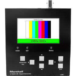 Marshall V-SG4K-3G UHD 4K  and 3G HDSDI Broadcast Test Signal Generator